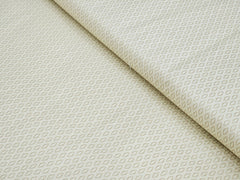 TRIANGLE PATTERN PRINTED LIGHT YELLOW BROWN PREMIUM MIX COTTON SHIRT FABRIC.