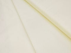 LIGHT YELLOW DOTTED TEXTURED PLAIN PREMIUM MIX COTTON SHIRT FABRIC.