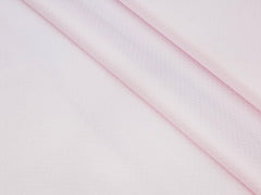 LIGHT ROSY PINK DOTTED TEXTURED PLAIN PREMIUM MIX COTTON SHIRT FABRIC.