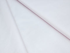 PARALLEL THIN LINE LIGHT PINK PREMIUM MIX COTTON SHIRT FABRIC.