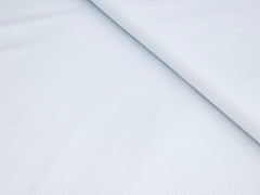 PARALLEL THIN LINE LIGHT SKY  PREMIUM MIX COTTON SHIRT FABRIC.