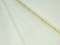 PARALLEL THIN LINE LIGHT YELLOW PREMIUM MIX COTTON SHIRT FABRIC.