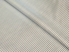 DARK HENNA GREEN THIN STRIP MIX PRIMIUM COTTON SHIRT FABRIC.