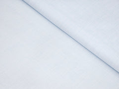 LIGHT SKY BLUE PLAIN PREMIUM PURE COTTON SHIRT FABRIC.