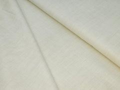 LIGHT YELLOW BROWN PLAIN PREMIUM MIX COTTON SHIRT FABRIC.