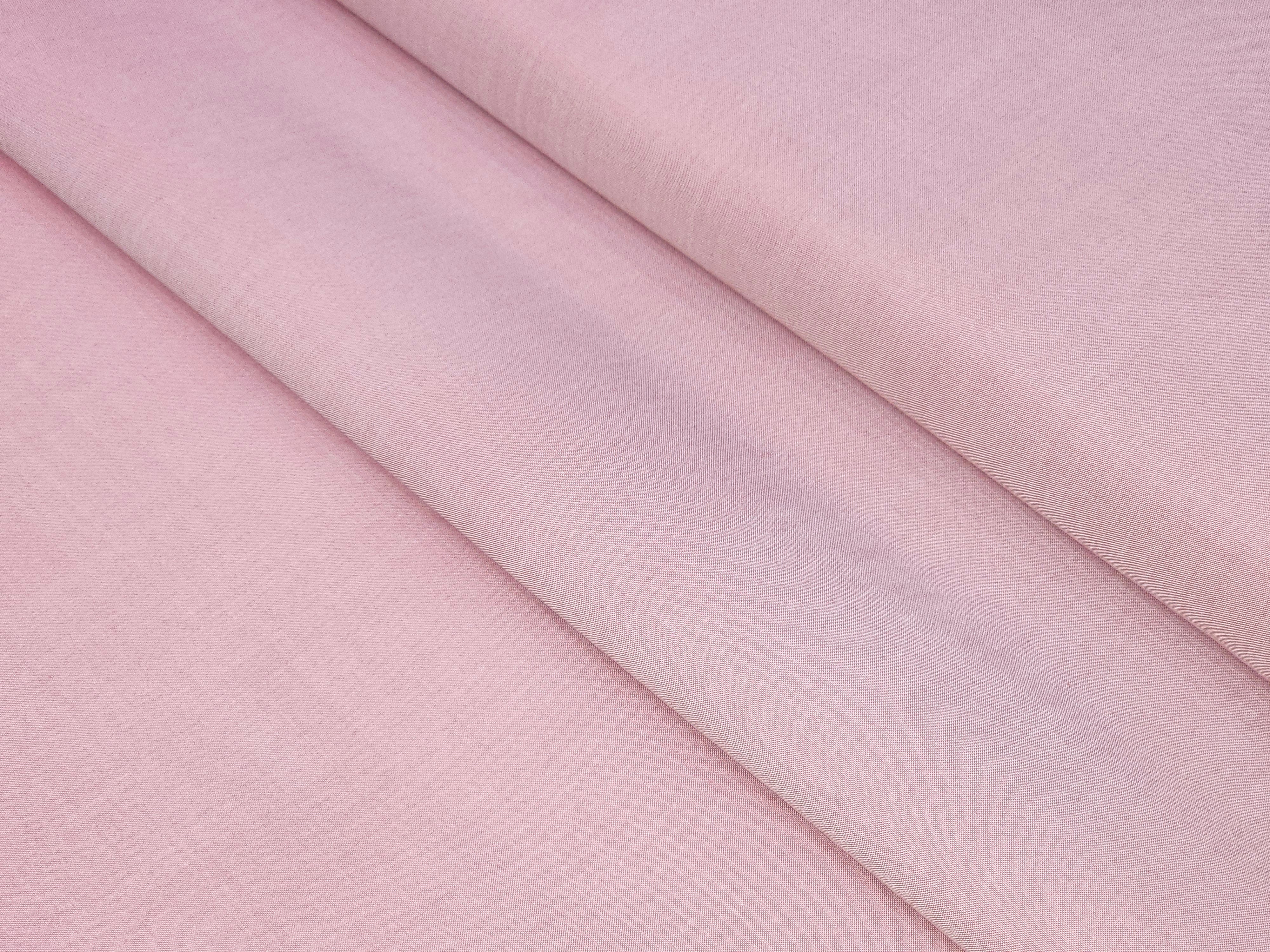 LIGHT PINK PLAIN PREMIUM MIX COTTON SHIRT FABRIC.