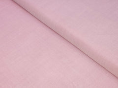 LIGHT PINK PLAIN PREMIUM MIX COTTON SHIRT FABRIC.