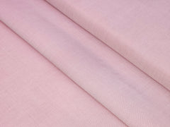 LIGHT PINK PLAIN PREMIUM MIX COTTON SHIRT FABRIC.