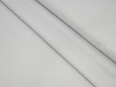 LIGHT STONE GREY PLAIN PREMIUM MIX COTTON SHIRT FABRIC.