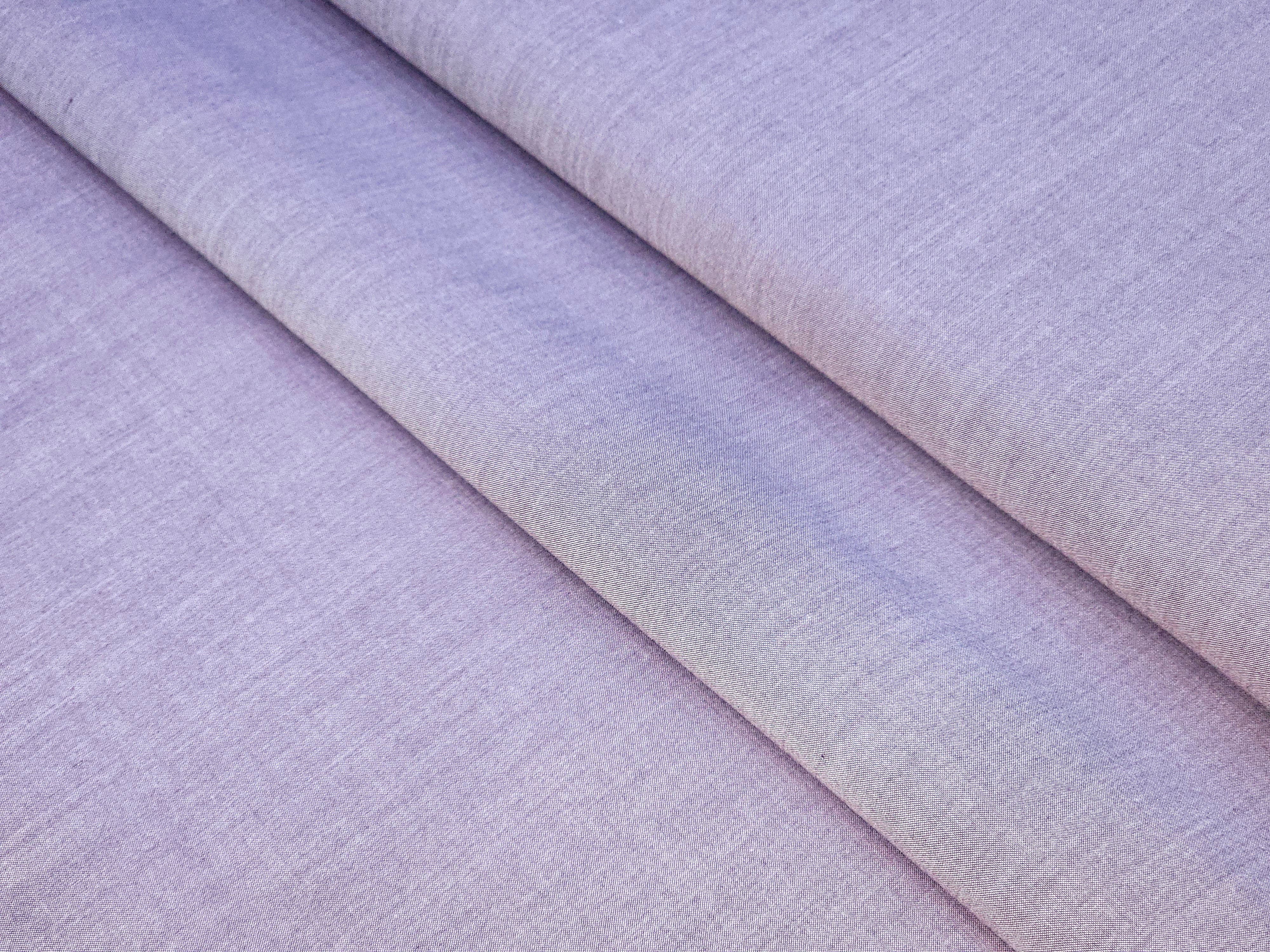 DARK PURPLE PLAIN PREMIUM MIX COTTON SHIRT FABRIC.