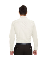 LIGHT IVORY SOLID PLAIN COTTON SHIRT
