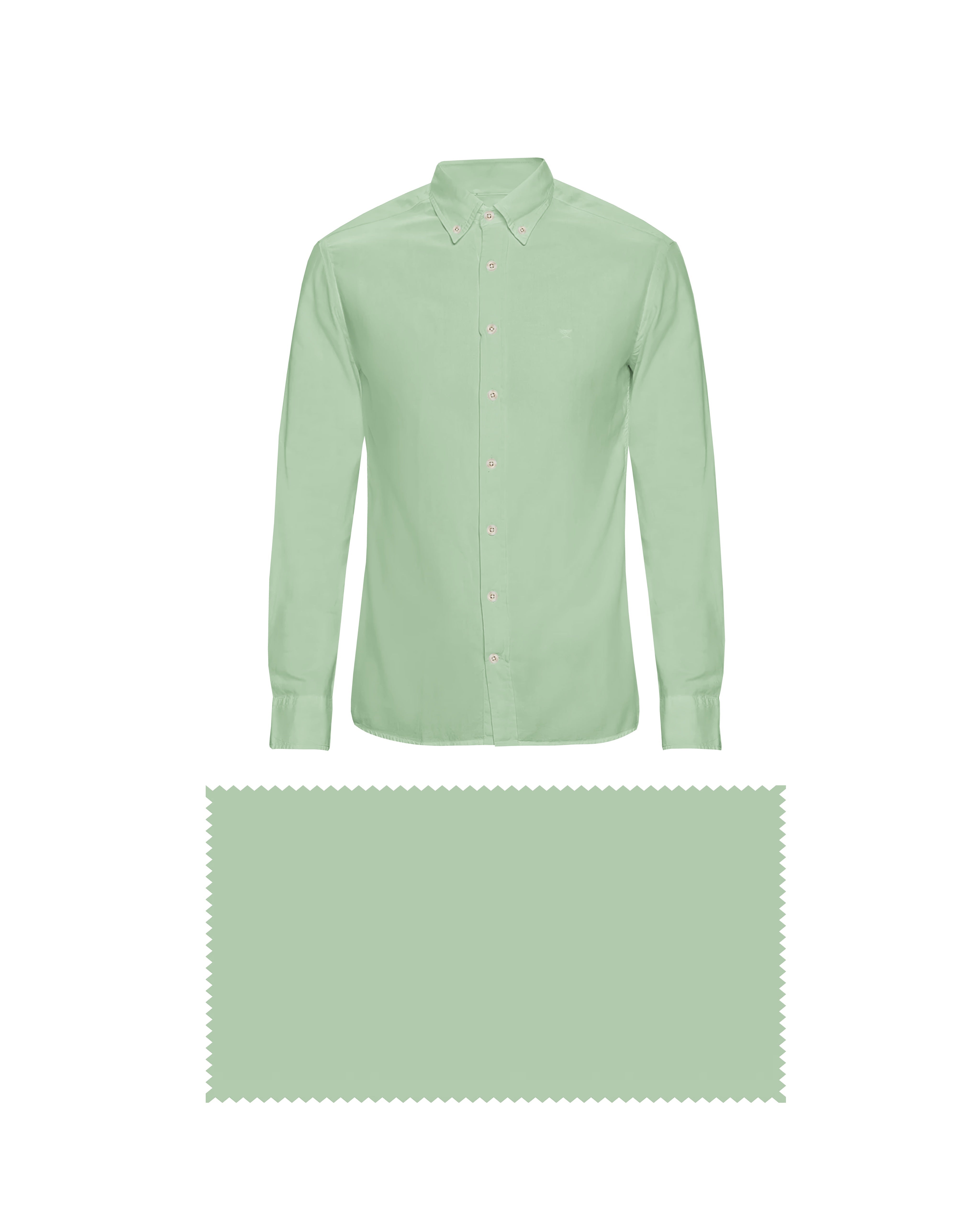 LIME LIGHT GREEN SOLID PLAIN COTTON SHIRT + HEAVY BLUE FORMAL COTTON PANT